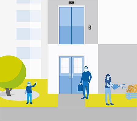 Tips for safer people flow in apartment buildings